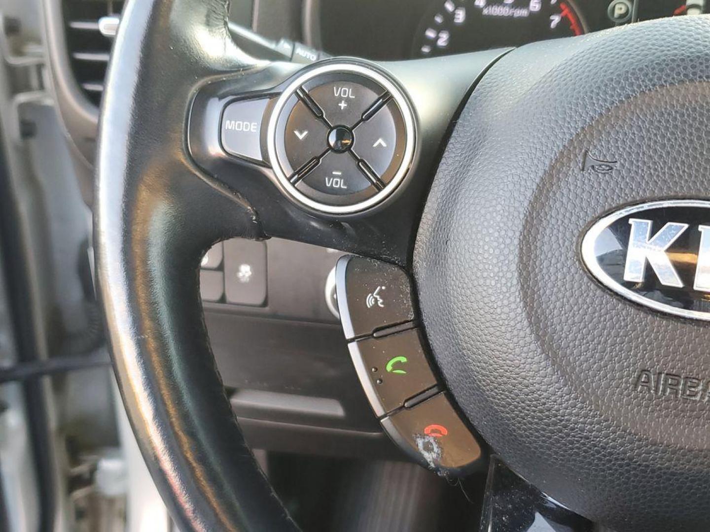 2015 Bright Silver /Black Kia Soul ! (KNDJX3A56F7) with an 2.0L L4 DOHC 16V engine, 6-Speed Automatic transmission, located at 6064 Gull Rd, Kalamazoo, MI, 49048, (269) 222-0088, 42.328388, -85.512924 - <b>Vehicle Details</b><br>The Whole Shabang Package Sun and Sound Package the perfect blend of style, efficiency, and modern features with this 2015 Kia Soul !. This distinctive hatchback is equipped with front-wheel drive and powered by a robust 4-cylinder, 2.0L engine, delivering a smooth and re - Photo#18