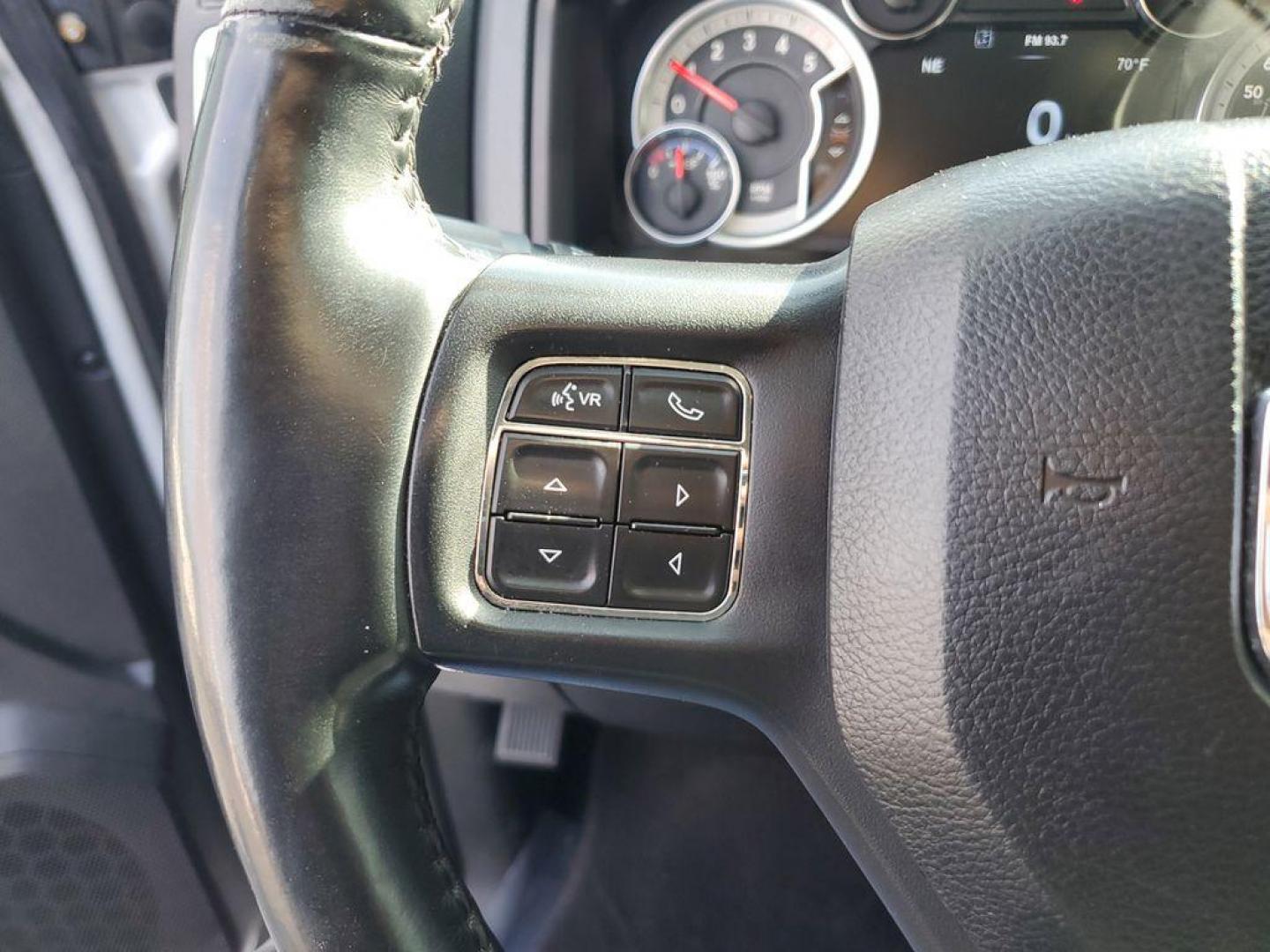 2017 Bright Silver Metallic Clearcoat /Diesel Gray/Black RAM 1500 SLT Crew Cab SWB 4WD (1C6RR7LM7HS) with an 3.0L V6 DIESEL engine, 8A transmission, located at 6064 Gull Rd, Kalamazoo, MI, 49048, (269) 222-0088, 42.328388, -85.512924 - Unleash the power and versatility of the 2017 Ram 1500 Big Horn, a truck that perfectly marries rugged capability with modern luxury. Equipped with a robust V6, 3.0L engine and dependable 4WD, this powerhouse is ready to tackle any terrain or weather condition with ease, making it your ideal partner - Photo#17