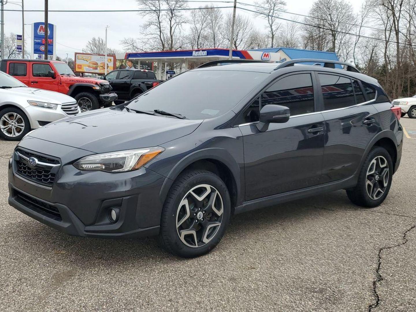 2018 Dark Gray Metallic /Black Subaru Crosstrek 2.0i Limited CVT (JF2GTAMC8J8) with an 2.0L L4 DOHC 16V engine, CVT transmission, located at 234 Columbia Ave, Battle Creek, MI, 49015, (269) 222-0088, 42.298264, -85.192543 - <b>Vehicle Details</b><br>Discover the thrill of adventure with this exceptional 2018 Subaru Crosstrek Limited! This dynamic crossover perfectly combines rugged capability with modern sophistication, making it the ideal companion for both urban commutes and weekend getaways. Equipped with a robust 4 - Photo#3