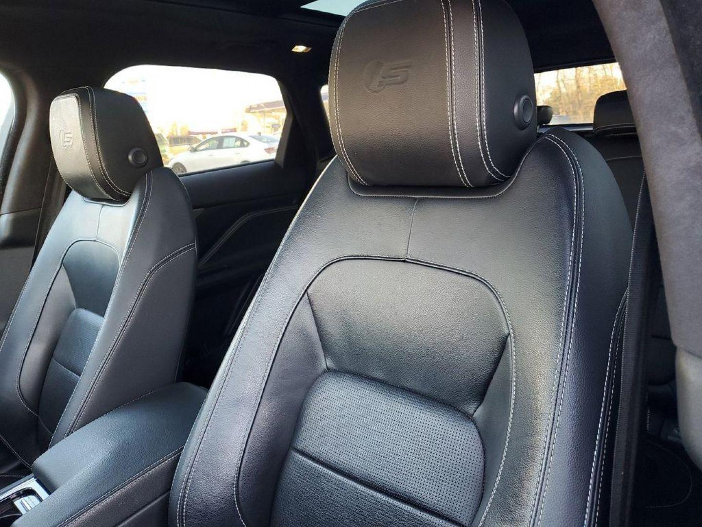 2020 Meribel White Pearl Satin /Ebony/Light Oyster Stitch Jaguar F-Pace S (SADCM2FVXLA) with an 3.0L V6 DOHC 24V SUPERCHARGED engine, 8A transmission, located at 6064 Gull Rd, Kalamazoo, MI, 49048, (269) 222-0088, 42.328388, -85.512924 - **Equipment listed is based on original vehicle build and subject to change. Please confirm the accuracy of the included equipment by calling the dealer prior to purchase.** - Photo#11
