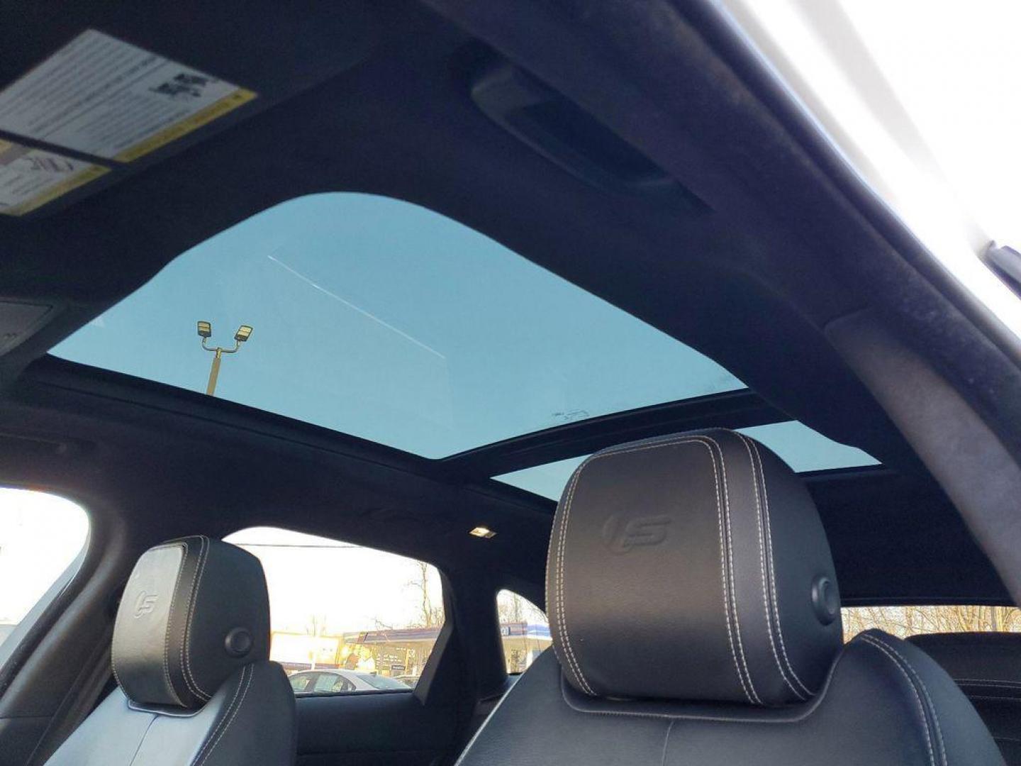 2020 Meribel White Pearl Satin /Ebony/Light Oyster Stitch Jaguar F-Pace S (SADCM2FVXLA) with an 3.0L V6 DOHC 24V SUPERCHARGED engine, 8A transmission, located at 6064 Gull Rd, Kalamazoo, MI, 49048, (269) 222-0088, 42.328388, -85.512924 - **Equipment listed is based on original vehicle build and subject to change. Please confirm the accuracy of the included equipment by calling the dealer prior to purchase.** - Photo#12