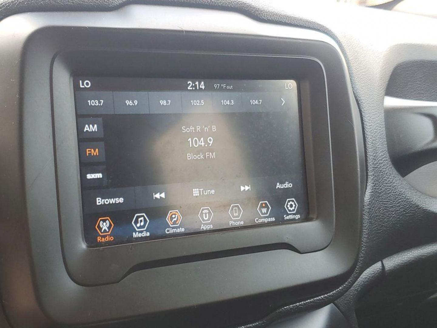 2020 Colorado Red Clearcoat /Black Jeep Renegade Latitude 4WD (ZACNJBBB4LP) with an 2.4L L4 DOHC 16V engine, 9A transmission, located at 234 Columbia Ave, Battle Creek, MI, 49015, (269) 222-0088, 42.298264, -85.192543 - <b>Vehicle Details</b><br>Get ready to conquer the roads with this stunning 2020 Jeep Renegade Latitude! This adventure-ready SUV is the perfect blend of rugged capability and modern sophistication. With its robust 4WD system, you'll easily tackle any terrain, whether you're navigating city streets - Photo#14