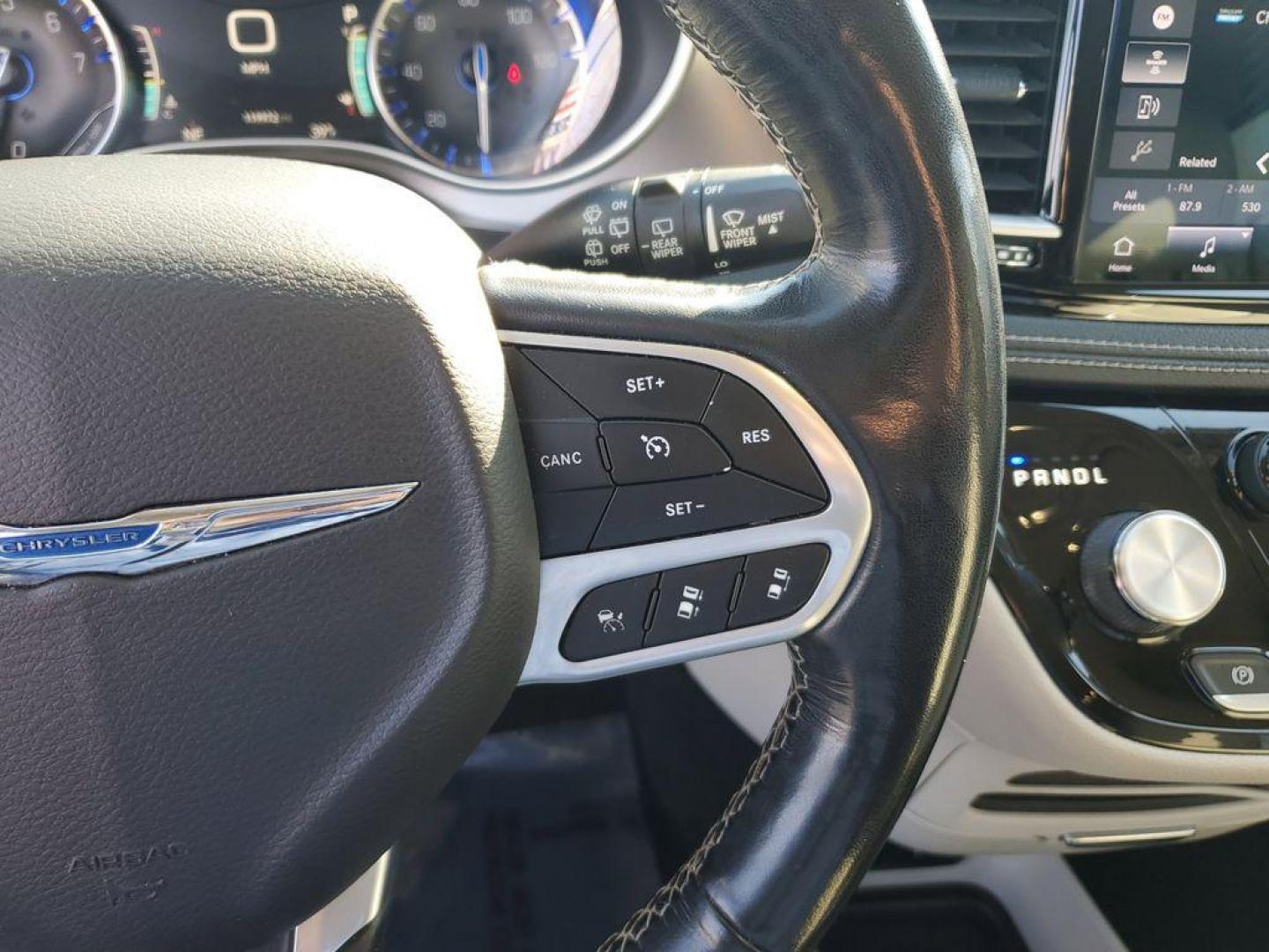 2021 Luxury White Pearlcoat /Alloy/Black Chrysler Pacifica Touring-L (2C4RC1BG1MR) with an 3.6L V6 DOHC 24V engine, 9A transmission, located at 6064 Gull Rd, Kalamazoo, MI, 49048, (269) 222-0088, 42.328388, -85.512924 - <b>Vehicle Details</b><br>Discover the unparalleled comfort and sophistication of the 2021 Chrysler Pacifica Touring L, a minivan designed with both family and style in mind. This pristine model, with 0 miles on the odometer, offers an impressive blend of performance and luxury. Under the hood, you' - Photo#19