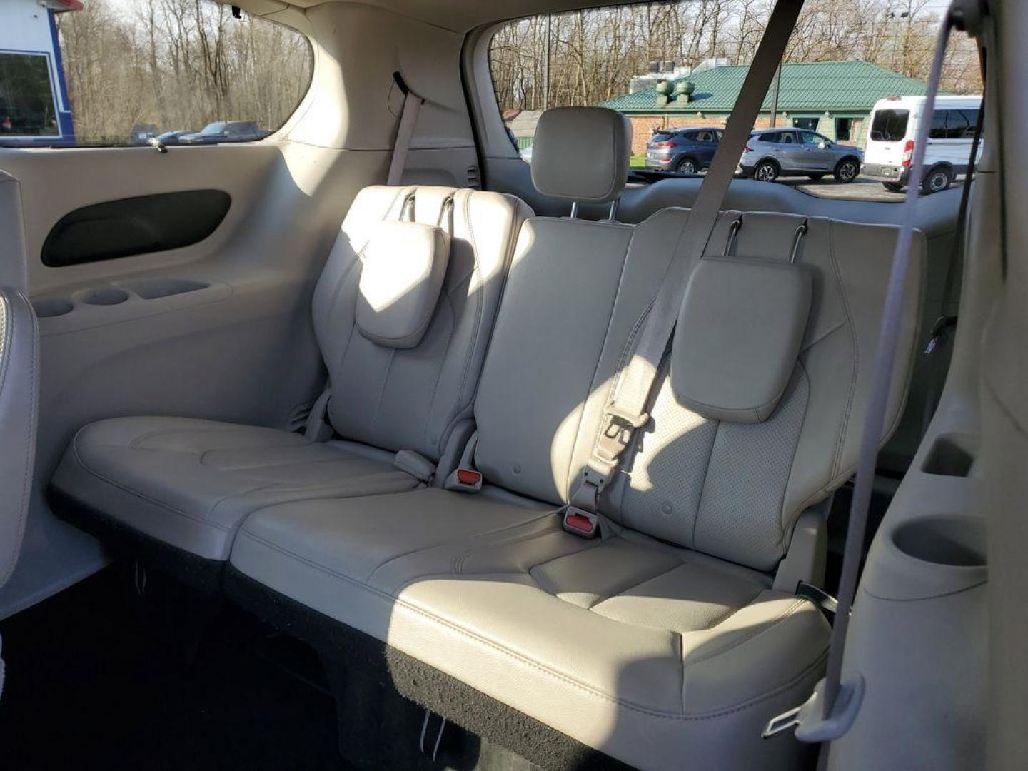 2021 Luxury White Pearlcoat /Alloy/Black Chrysler Pacifica Touring-L (2C4RC1BG1MR) with an 3.6L V6 DOHC 24V engine, 9A transmission, located at 6064 Gull Rd, Kalamazoo, MI, 49048, (269) 222-0088, 42.328388, -85.512924 - <b>Vehicle Details</b><br>Discover the unparalleled comfort and sophistication of the 2021 Chrysler Pacifica Touring L, a minivan designed with both family and style in mind. This pristine model, with 0 miles on the odometer, offers an impressive blend of performance and luxury. Under the hood, you' - Photo#7