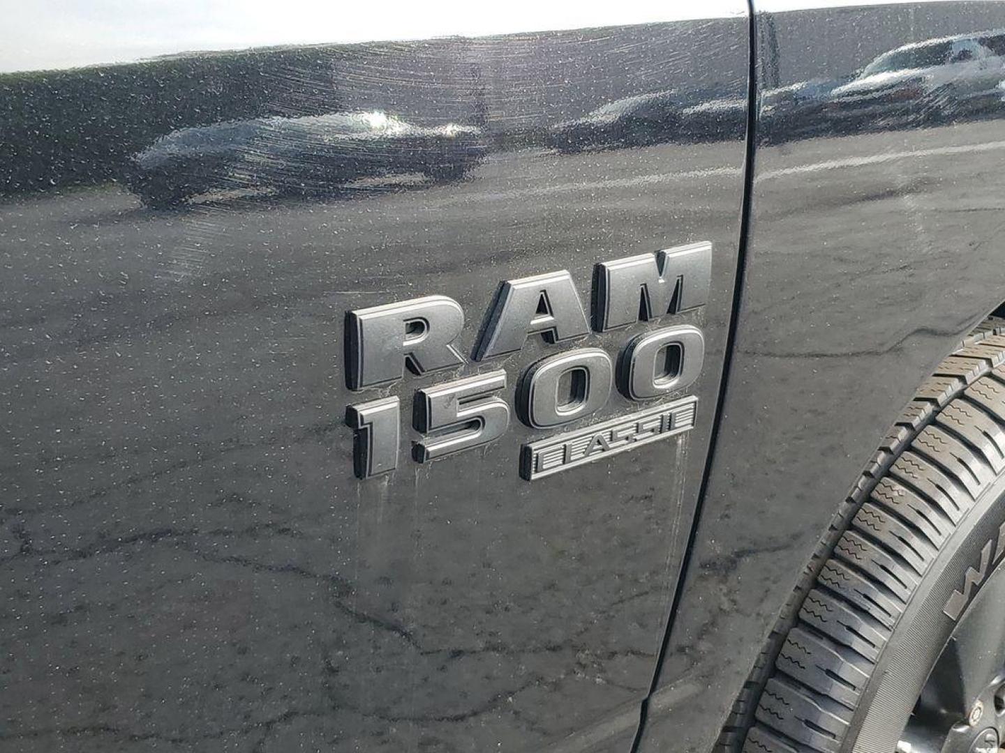 2021 Diamond Black Crystal Pearl /Diesel Grey/Black RAM 1500 Classic Tradesman Quad Cab 4WD (1C6RR7FG5MS) with an 3.6L V6 DOHC 24V FFV engine, 8A transmission, located at 6064 Gull Rd, Kalamazoo, MI, 49048, (269) 222-0088, 42.328388, -85.512924 - Rev up your adventure with this dynamic 2021 Ram 1500 Classic Express! With just 46,538 miles on the odometer, this powerhouse is ready to elevate your driving experience to new heights. Equipped with a robust V6, 3.6L engine and 4WD capability, this truck is built to conquer both city streets and r - Photo#5
