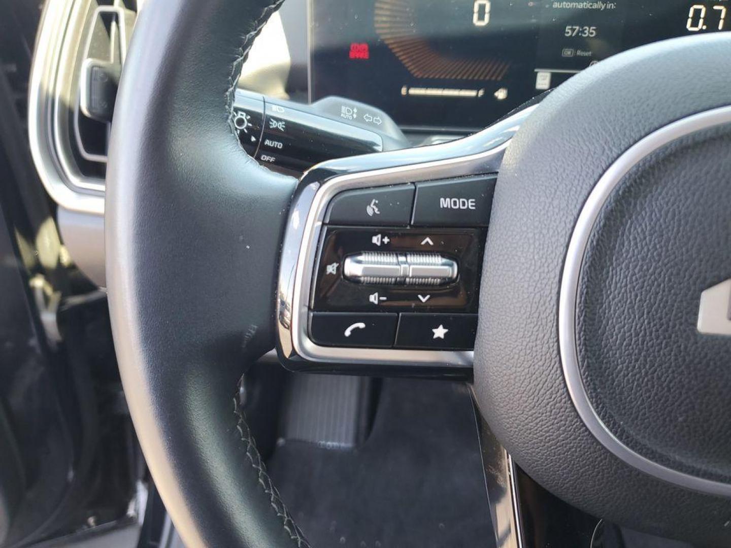 2024 Ebony Black /Black Kia Sorento S AWD (5XYRLDJC6RG) with an 2.5L L4 DOHC 16V engine, 6A transmission, located at 6064 Gull Rd, Kalamazoo, MI, 49048, (269) 222-0088, 42.328388, -85.512924 - Get ready to elevate your driving experience with this stunning 2024 Kia Sorento S, a remarkable SUV that combines style, performance, and advanced technology! With only 22,909 miles on the odometer, this AWD powerhouse is designed to tackle any road with confidence and ease. Under the hood, you'll - Photo#16